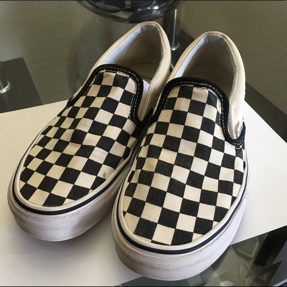 Vans checkered slip-on
